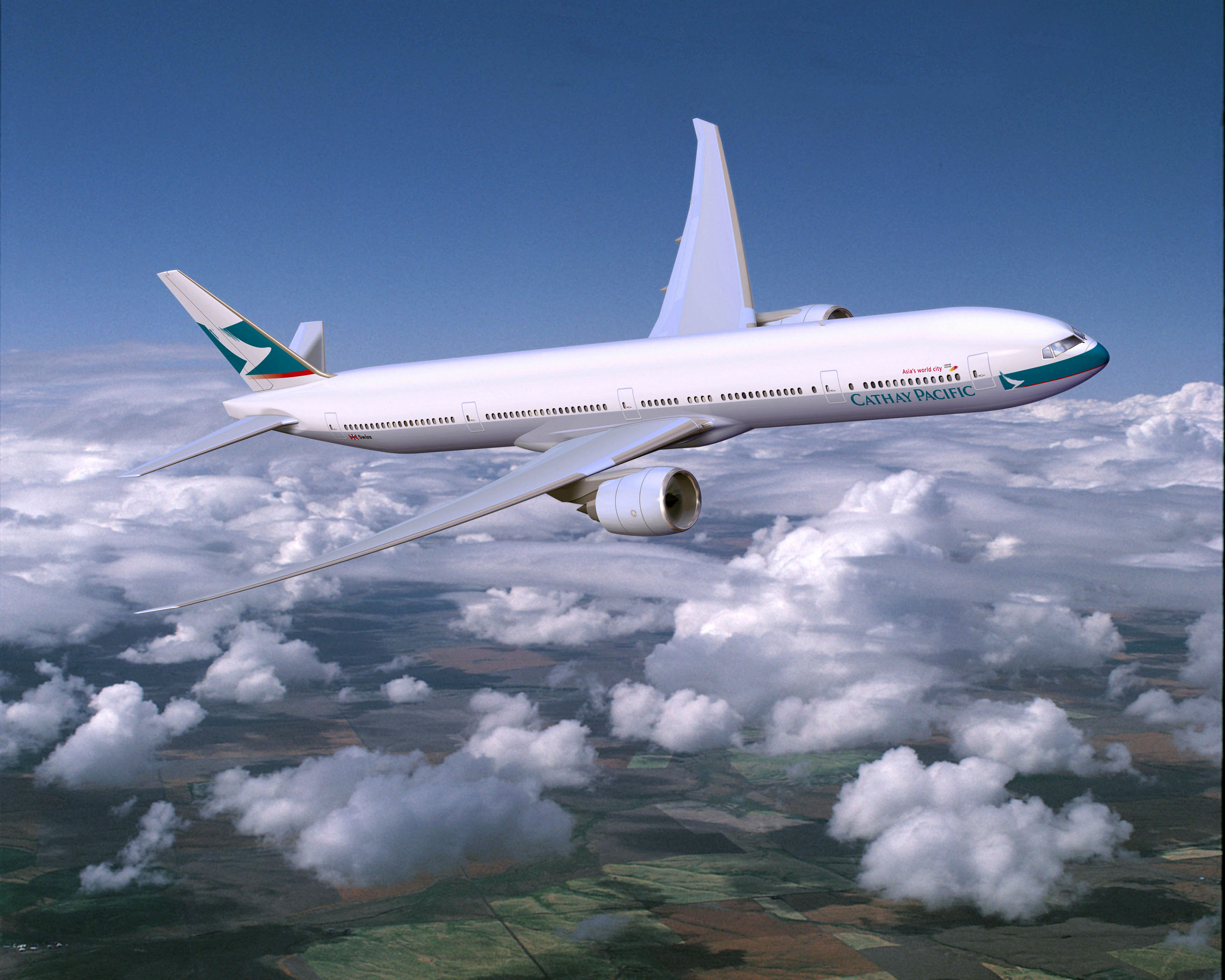 国泰航空机队新形象 - 飞机 - 航空圈——航空信息、大数据平台